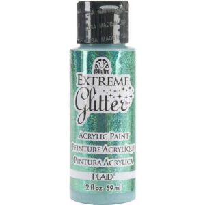 Aqua Folkart Extreme Glitter 2oz