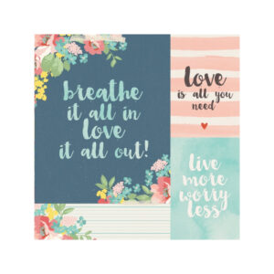 Kaisercraft 12x12 Scrapbook Paper Love Collectors Packs Of 10 Sheets