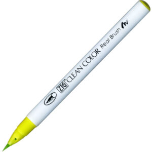 Kuretake Zig Clean Colour Real Brush 053 Yellow Green