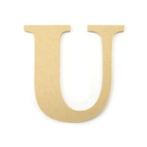 Kaisercraft Monologue Letters U