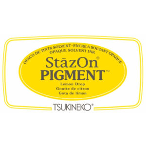 Tsukineko Stazon Pigment Pad Lemon Drop