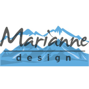 Marianne Design Horizon Snowy Mountains