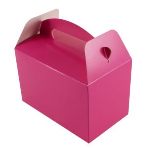 Party Or Wedding Favours Box Fuchsia - 6 Pieces