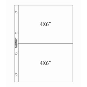 Kaisercraft 6x8" Pocket Pages Pack 4