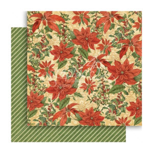Graphic 45 Pretty Poinsettia Packs Of 10 Sheets