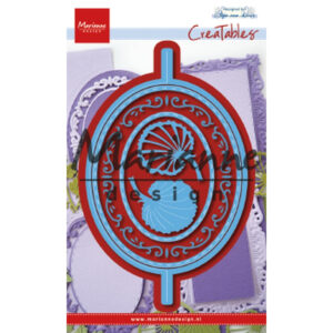 Marianne Design Anja's Vertical Folding Die - Oval