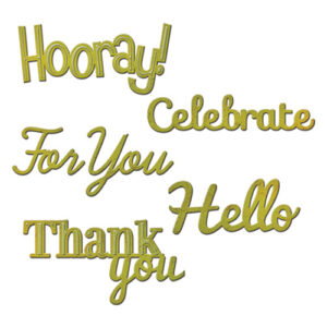 Spellbinders Phrase Set 2