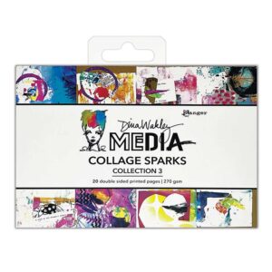 Ranger Dina Wakley Media Collage Sparks - Collection 3