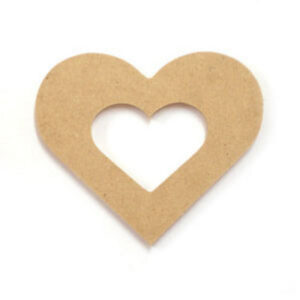 Kaisercraft Medium Heart 2 - 60mm