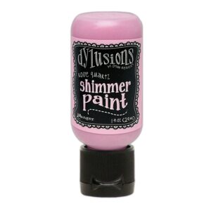 Ranger Dylusions Shimmer Paint 1oz. Rose Quartz