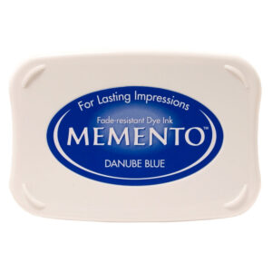 Tsukineko Danube Blue Memento Ink Pad
