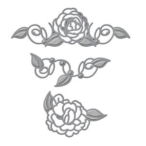 Spellbinders Camellia Accents