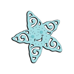 Sue Dix Smiling Starfish Sweet Dixie Cutting Die