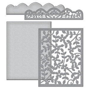 Spellbinders Framed Floral Card Front