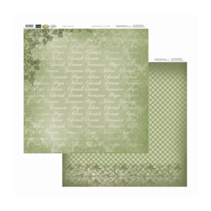 Artdeco Creations Con Green Typo Packs Of 10 Sheets