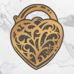 Couture Creations Heart Locket Cut And Create Die