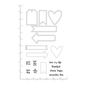 Kaisercraft Die & Stamp Cute Tags