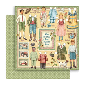 Graphic 45 Forever Friends Packs Of 10 Sheets
