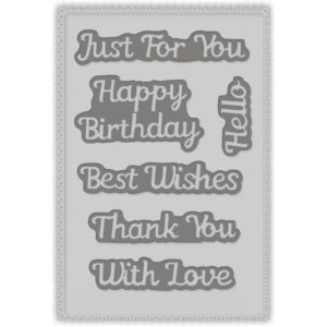 Rectangle Frame With Matted Sentiments - Sweet Dixie Die