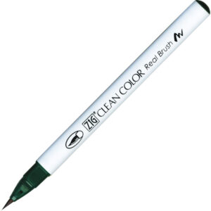 Kuretake Zig Clean Colour Real Brush 400 Marine Green