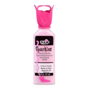 Tulip Sparkles Cotton Candy Dimensional Fabric Paint 1.25oz