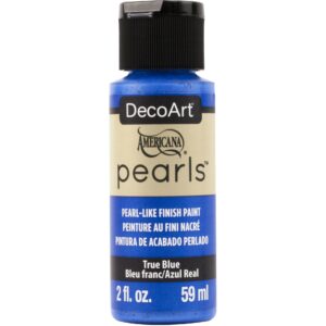 DecoArt True Blue Americana Pearls - 2oz.