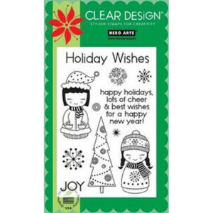 Hero Arts Clear Design: Holiday Dolls