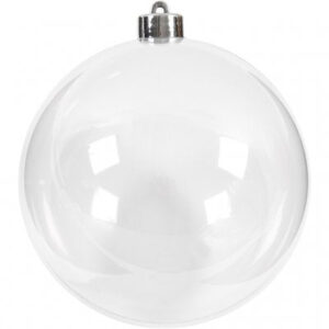Creativ 2 Part Plastic Bauble - 13.6cm
