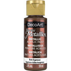DecoArt Rich Espresso Metallics 2oz.