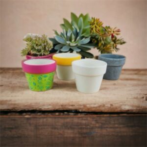 Ceramiche Arti-C Flower Pot Small (Carton Of 8)