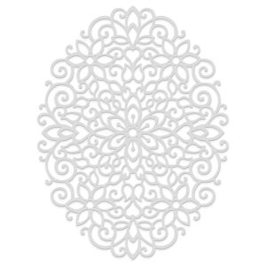 Floral Filigree Oval - Sweet Dixie Cutting Die