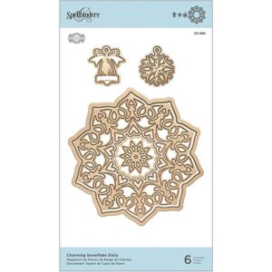 Spellbinders Charming Snowflake Doily Etched Dies