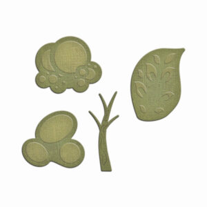 Spellbinders Trees(trunk With 3canopies)