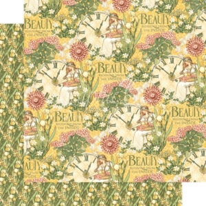 Graphic 45 Love Grown Here 12x12 Paper Packs Of 5 Sheets