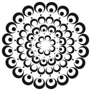 The Crafters Workshop Mini Template Bubble Doily