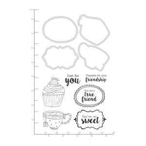 Kaisercraft Die & Stamp Sweet Friends