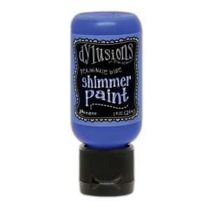 Ranger Dylusions Shimmer Paint 1oz. Periwinkle Blue