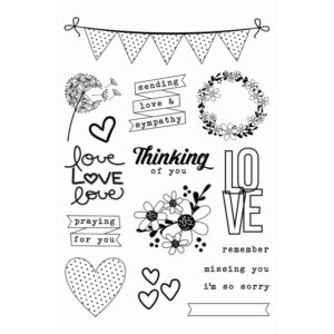 Simple Stories Always In My Heart 4x6 Stamps