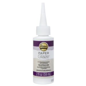 Aleenes Paper Glaze Dimensional Scrapbooking Glue 2oz