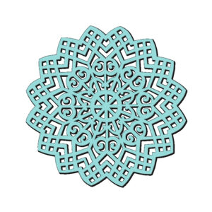 Sue Dix Lattice Swirl