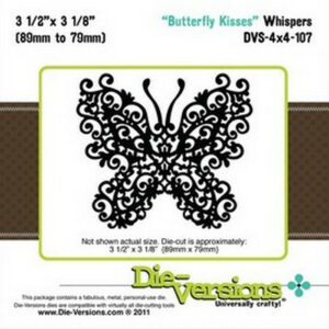 Die-Versions Whispers - Butterfly Kisses