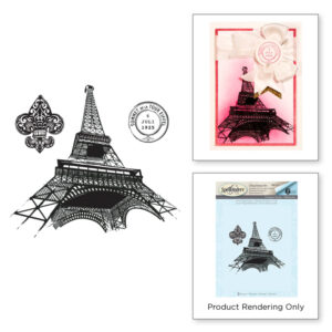 Spellbinders Paris Collage Stamps
