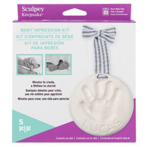 Sculpey Keepsake Baby Impression Kit White