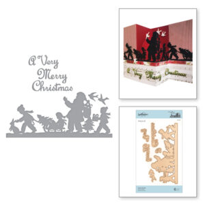 Spellbinders Santa Parade Etched Dies