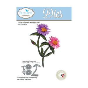Elizabeth Craft Designs Garden Notes - Aster