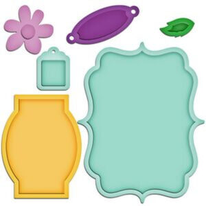 Spellbinders Jar Labels- July (b)