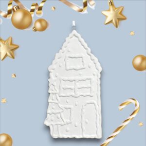 Gingerbread House Tile (wrap Of 12)