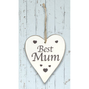 Wooden Heart - Best Mum