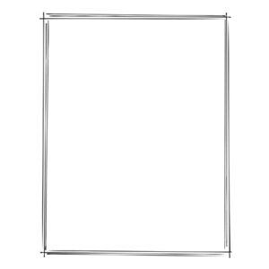 Spellbinders Simple Line Border