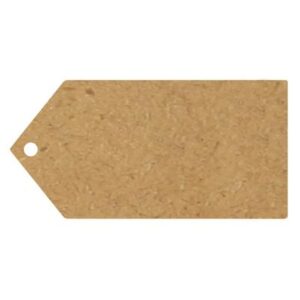 Greeting Tags 100mm X 50mm X 10 Pieces